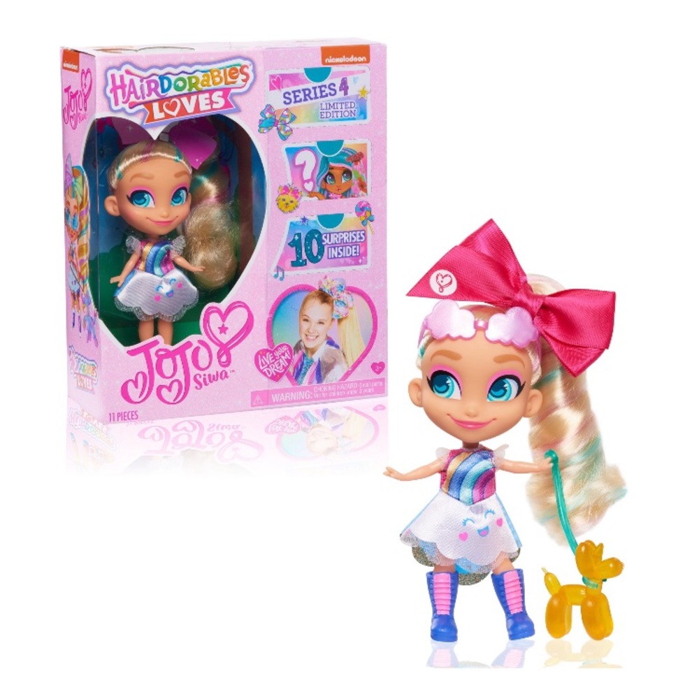 NEW Jojo Siwa Hairdorables Loves Jojo Over The Rainbow Doll